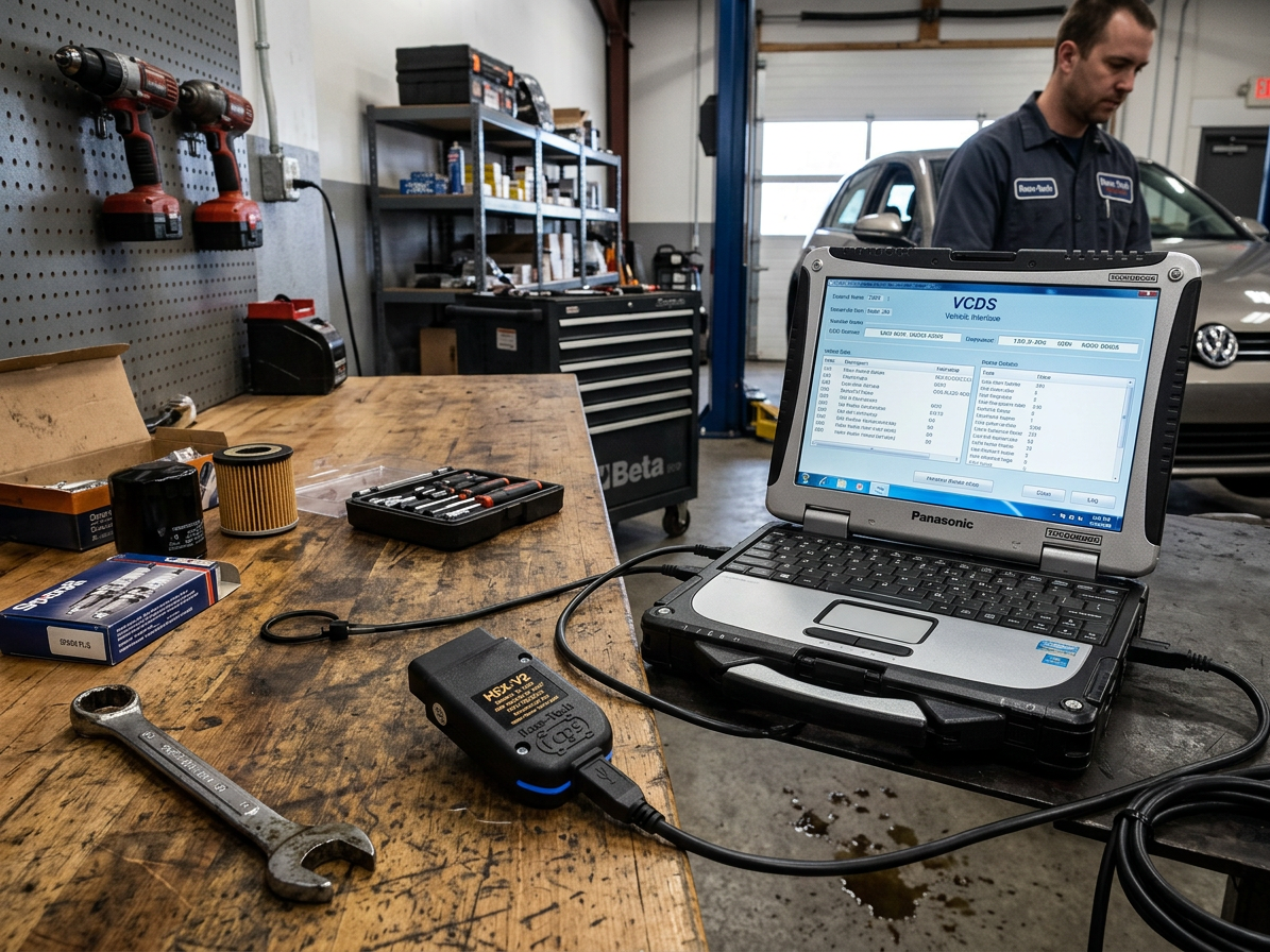 Diagnostika VAG-COM VCDS Standard 3 VIN, HEX V2 USB kabel, pro koncern VW