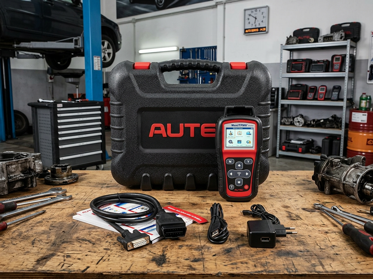 Diagnostika TPMS, barevný displej, Wi-Fi a USB, programovatelný - Autel TS508 Maxi
