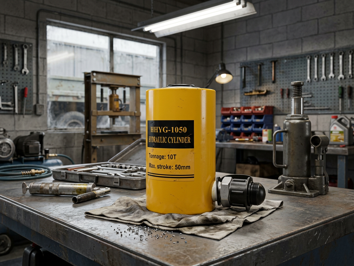 Hydraulický válec jednočinný univerzální, nosnost 10 tun - HHYG-1050