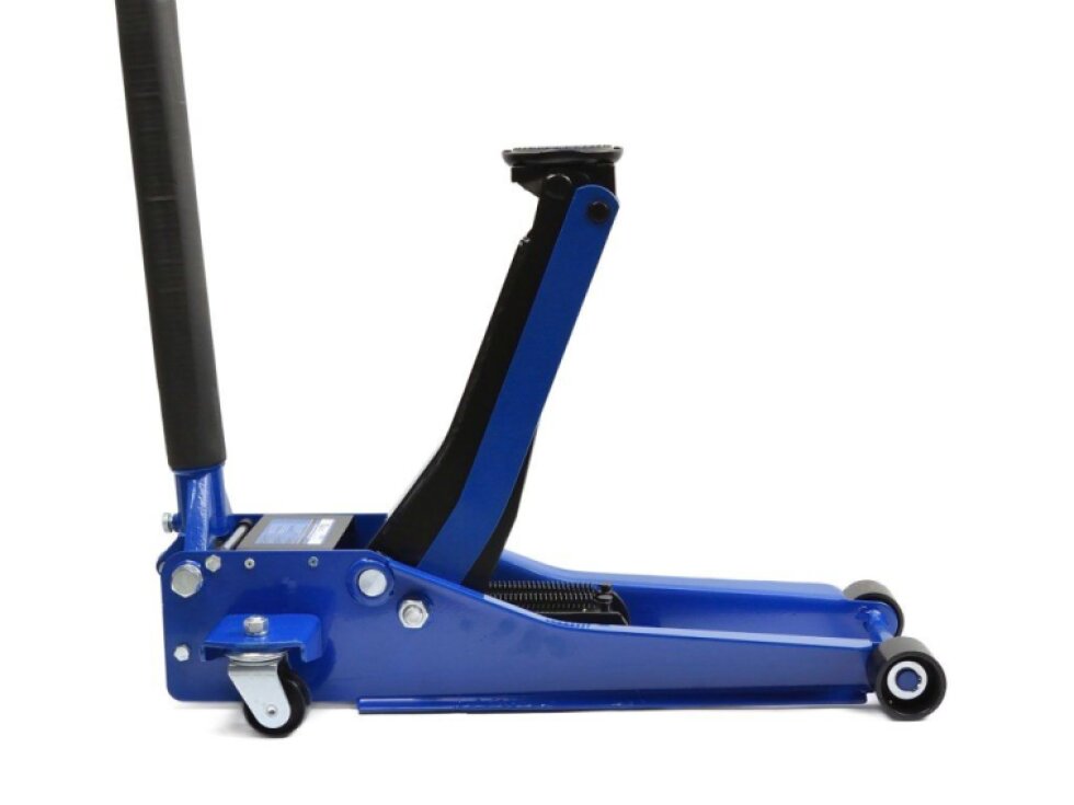 Hydraulický zvedák pojízdný 3,5 t, extra nízkoprofilový 75-505 mm, dvojitá pumpa