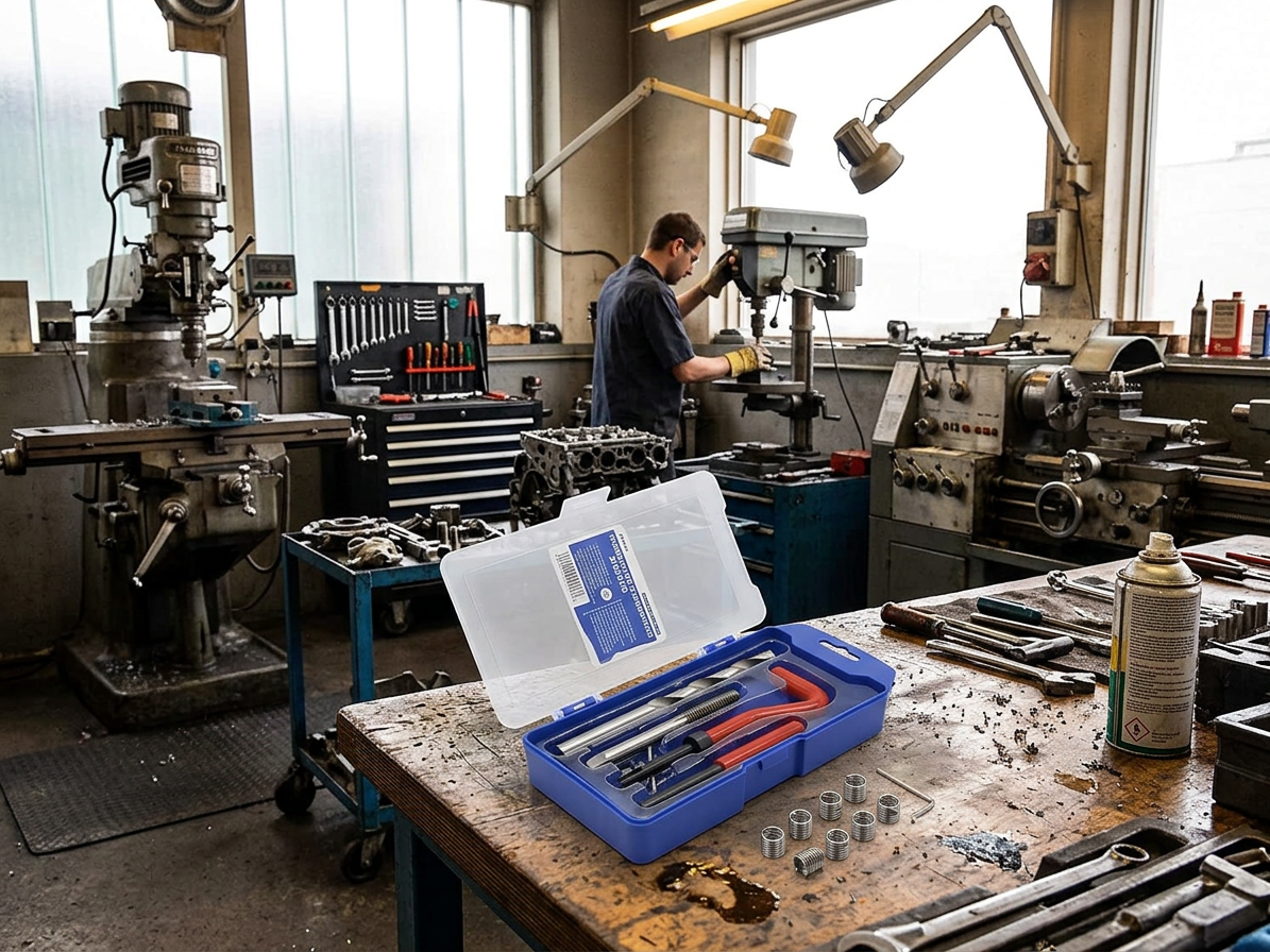 Sada na opravu závitů M12x1,5 - QUATROS QS14187H
