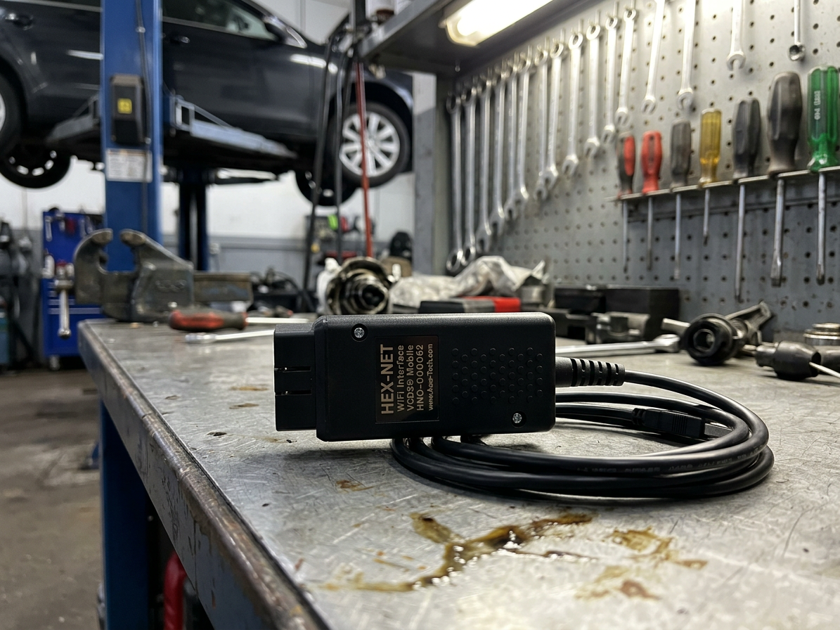 Diagnostika VAG-COM VCDS PROFI, bezdrátový systém, čeština, koncern VW a další