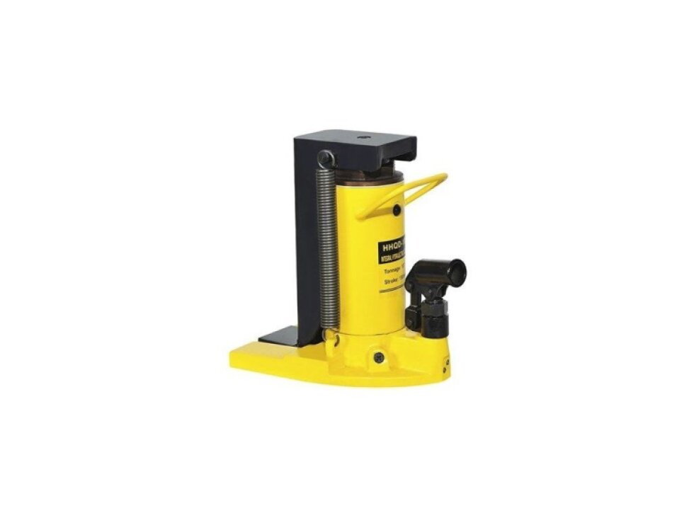 Hydraulický patkový zvedák, pro vysokozdvižné vozíky aj., nosnost 10/5t - Genborx HHQD-10