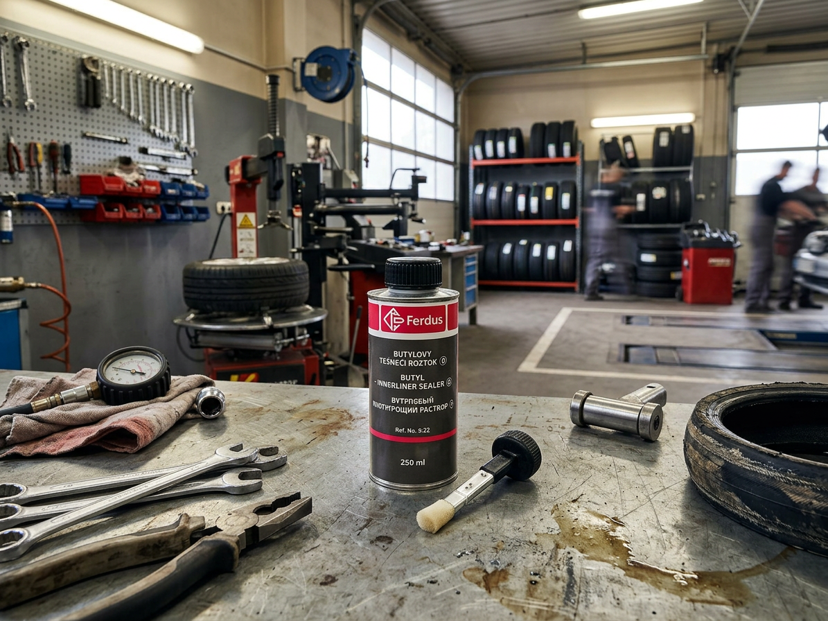 Butylový těsnicí roztok 250 ml + štětec FERDUS B