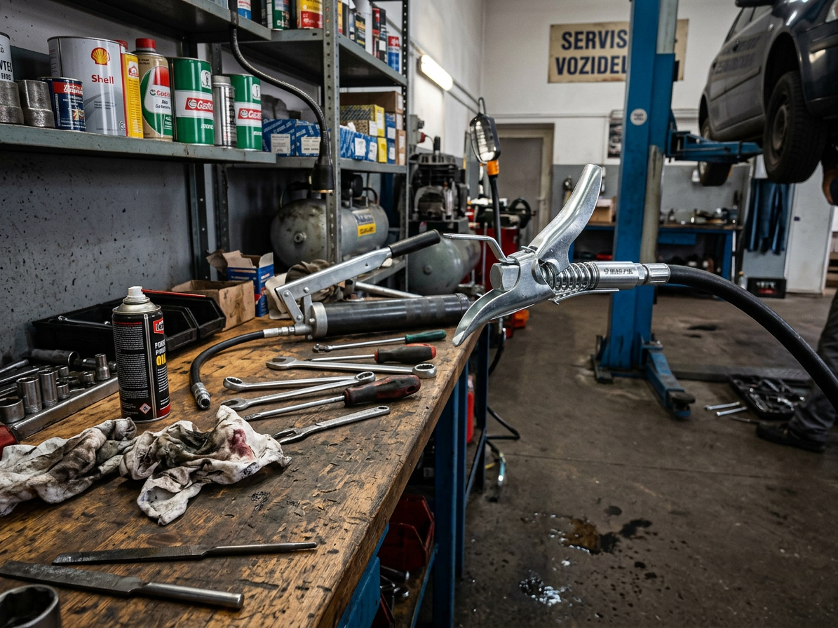 Mazací koncovka pro tlakovou maznici, 3 čelisti, s pojistkou, max. 600 bar