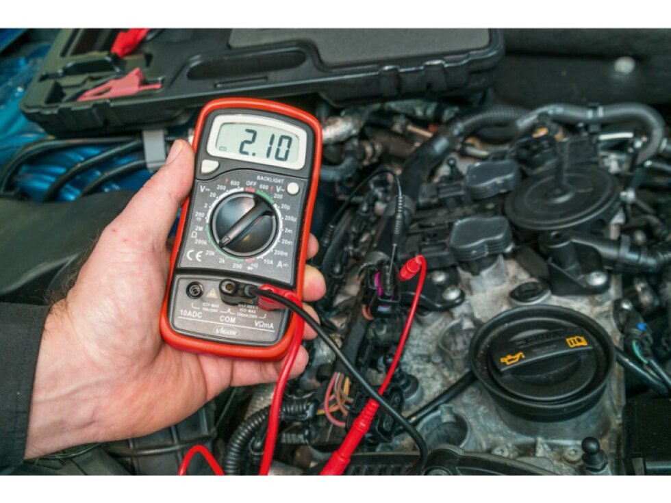 Digitální multimetr - zkoušečka, max 600 V, LCD displej - VIGOR V4324