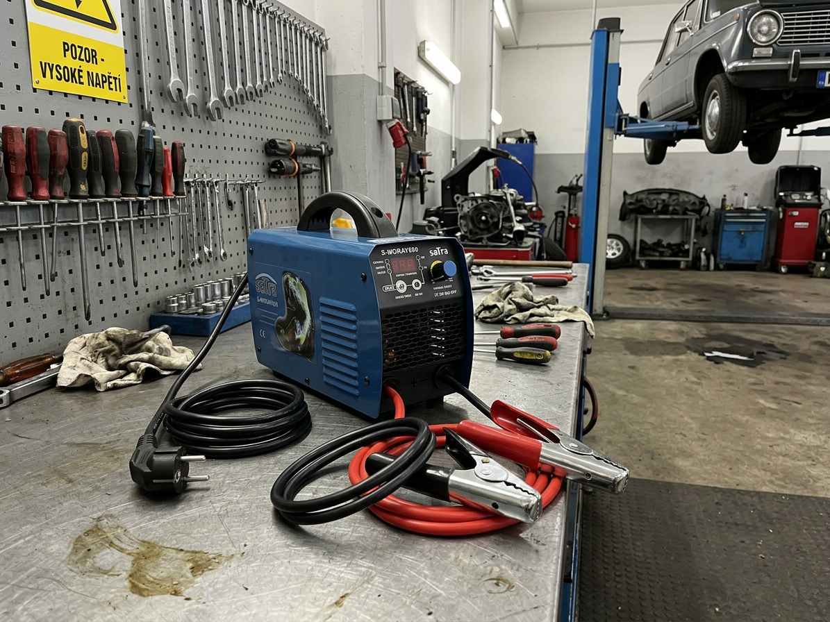 Nabíječka autobaterií - startovací zdroj, 12V a 24V, 80 A, 25 - 800 Ah - SATRA