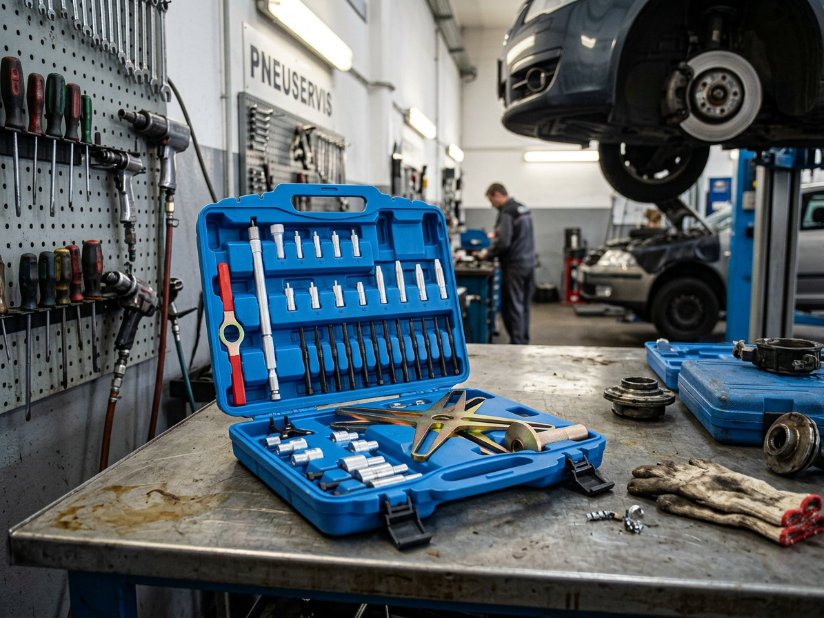 Přípravky na samonastavitelné spojky SAC, pro BMW, VAG, Mercedes, Volvo, Renault - SATRA