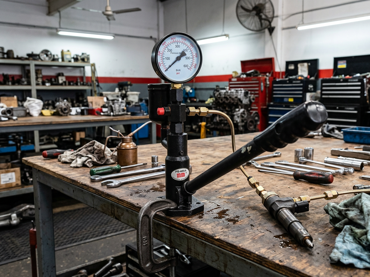 Tester vstřikovačů, trysek diesel, 600 bar