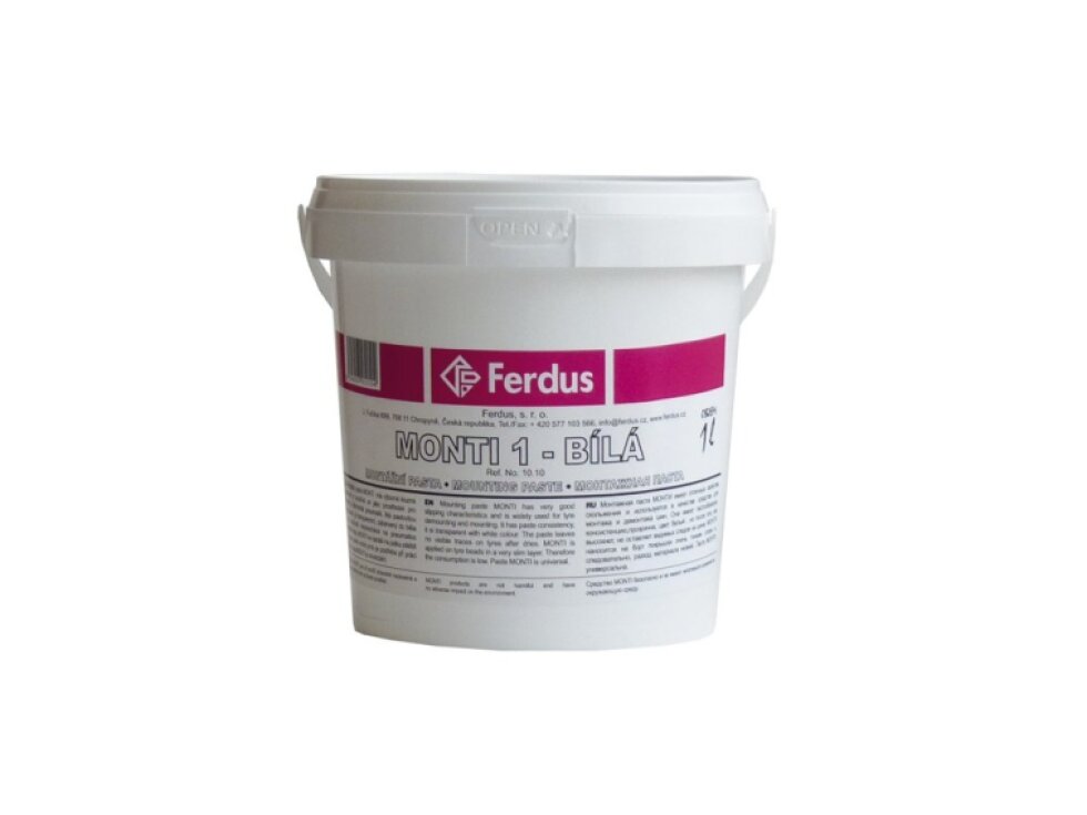 Montážní pasta MONTI bílá 1000ml - Ferdus