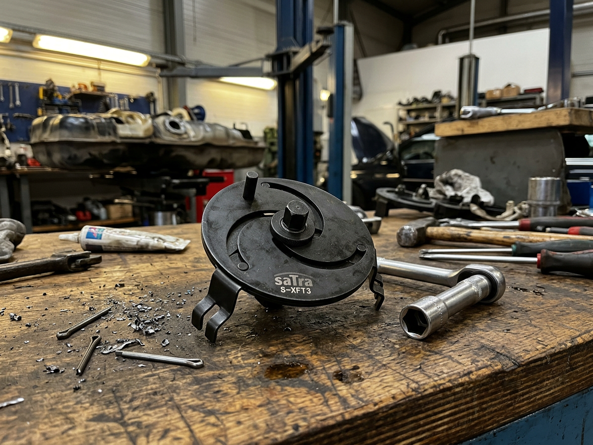 Klíč na víko palivové nádrže, nastavitelný 100 – 170 mm - SATRA