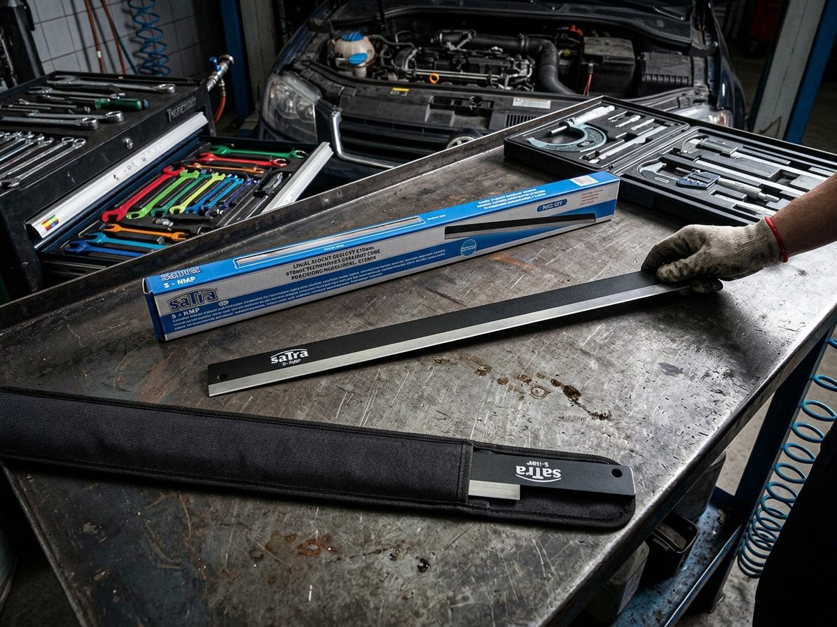 Lineární měřidlo pro testování deformace hlavy válců a bloku motoru, 610 mm - SATRA S-HMF