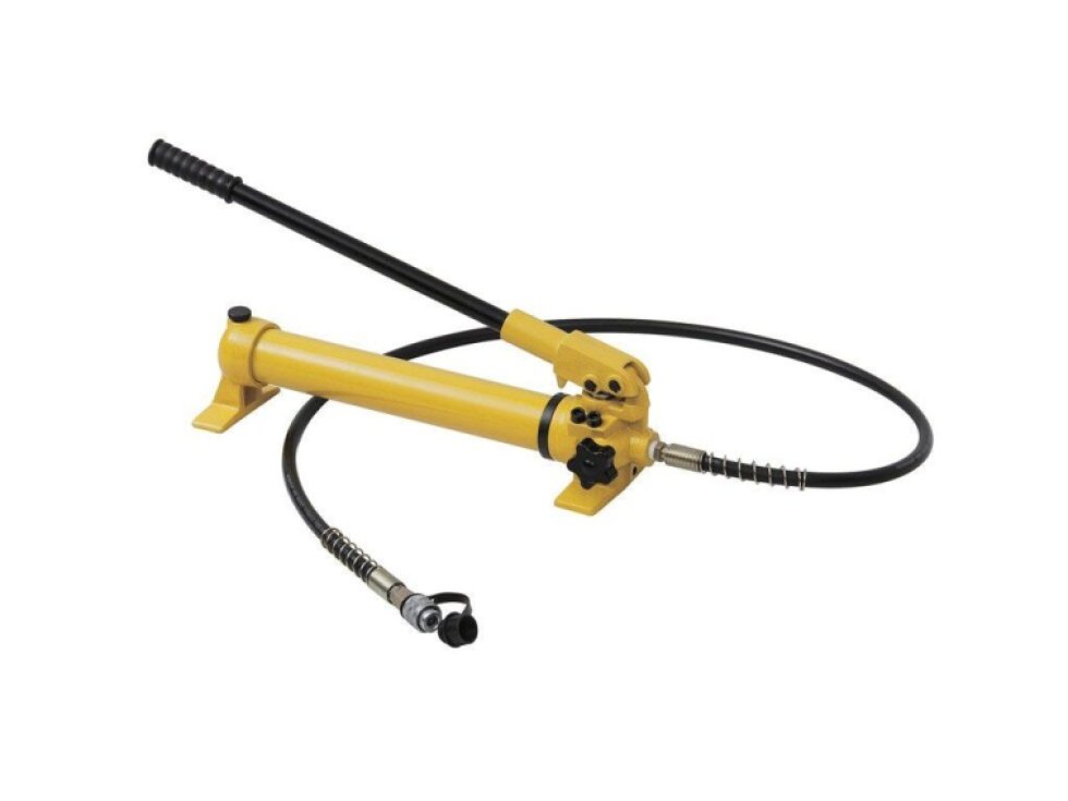 Ruční hydraulická pumpa dvourychlostní, tlak 20 bar, velký objem oleje - HHB-700