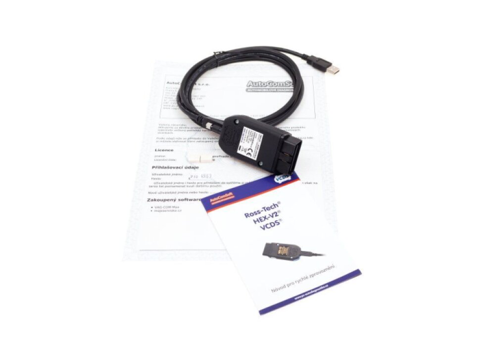 VCDS VAG COM MAX + HEX V2 usb kabel