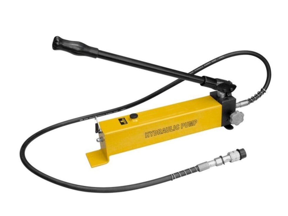 Ruční hydraulická pumpa dvourychlostní, tlak 20 bar, velký objem oleje - HHB-700E
