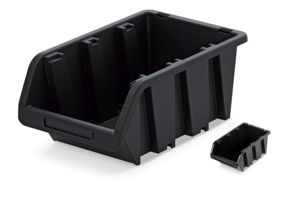 Plastový box 195 x 120 x 90 mm, černý - Kistenberg