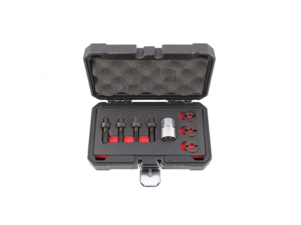 Sada pro opravu závitů šroub kol a matic, M12 a M14, 8 ks - QUATROS QS14940