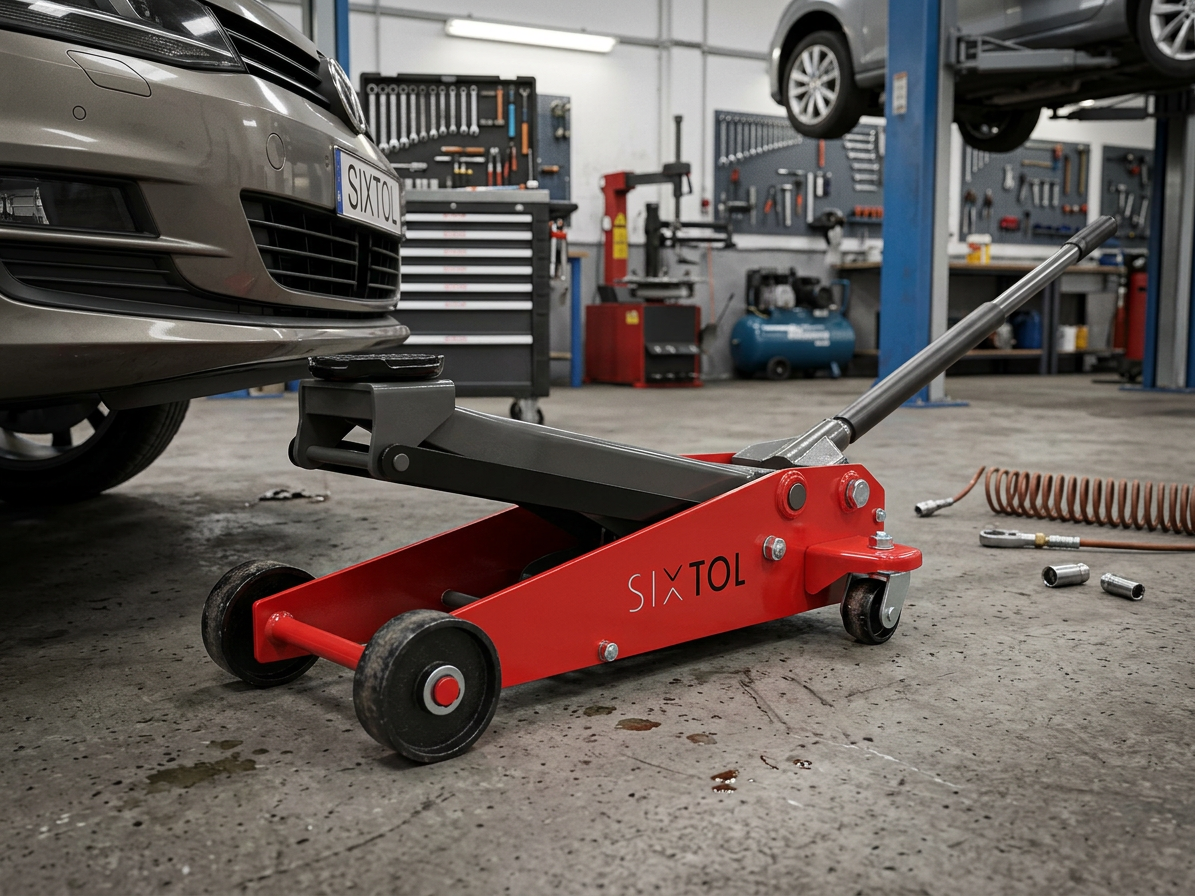 Pojízdný hydraulický zvedák heavy-duty 3T s pedálem SX JACK PEDAL 3T SIXTOL