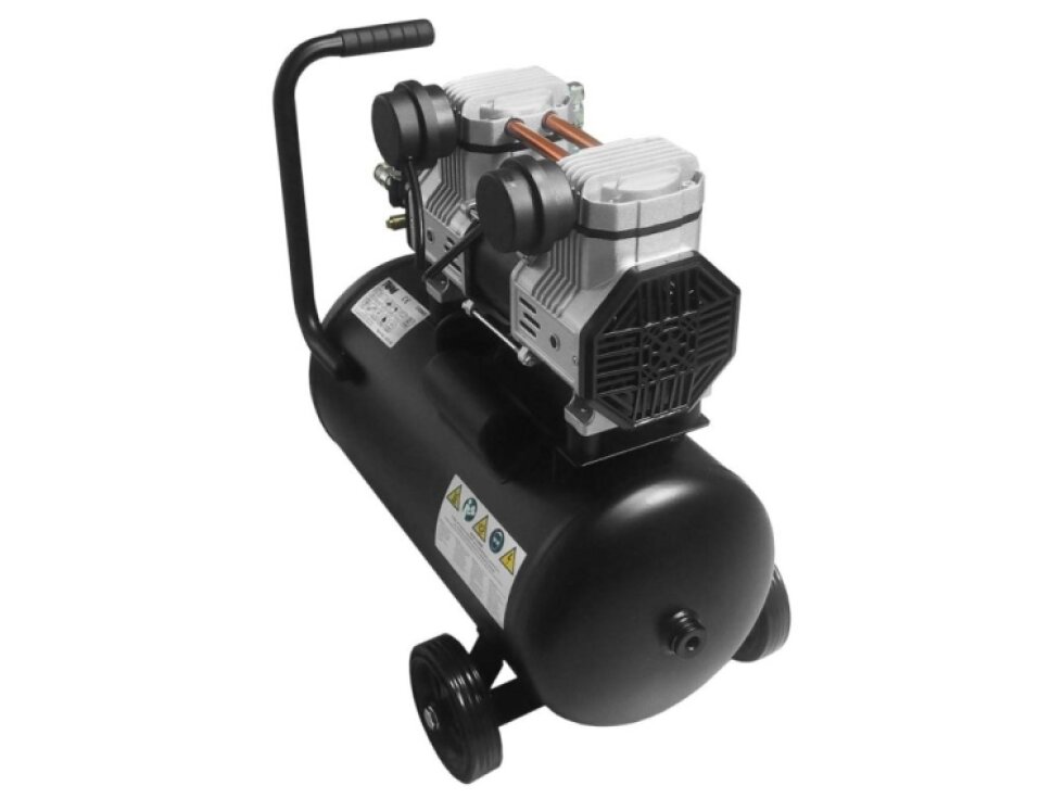 Tichý bezolejový kompresor 1,5 kW, 2,0 HP, 24 l - TUSON 130069