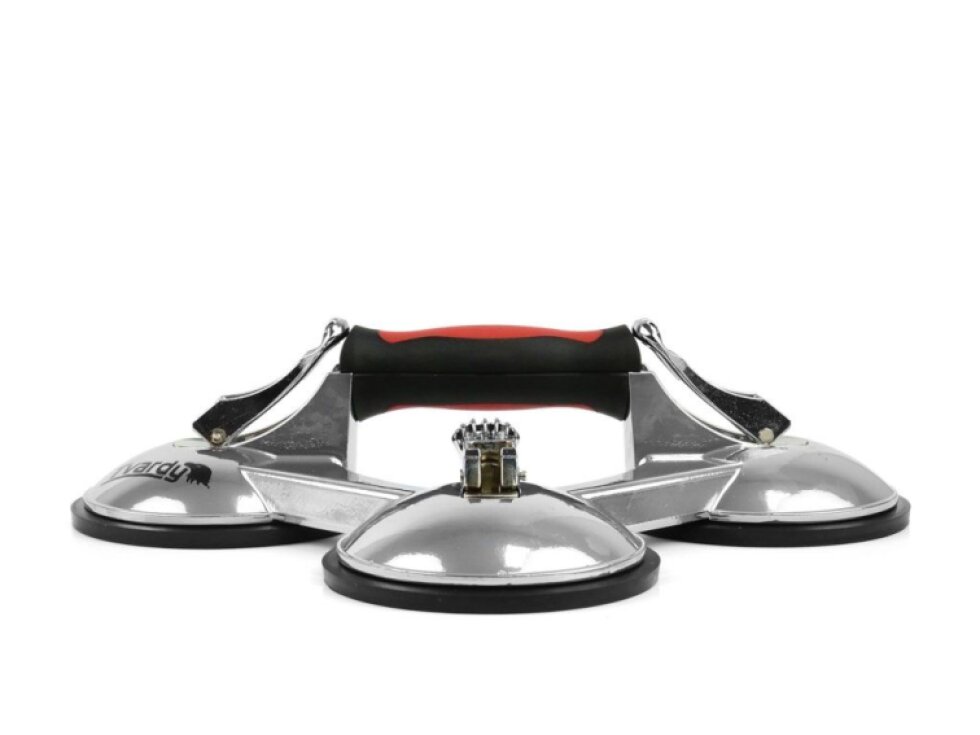 Přísavka na přenášení skla 3x125 mm, 190 kg - GEKO T01252