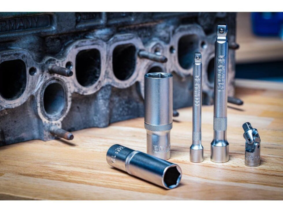 Gola sada 1/4", 3/8", 1/2" hlavice Super-lock, 191 dílů- BGS 102292