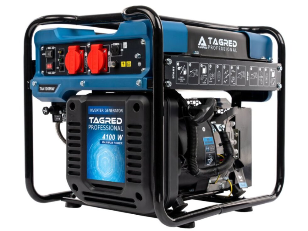 Invertorový generátor, elektrocentrála 3400W 230V TAGRED