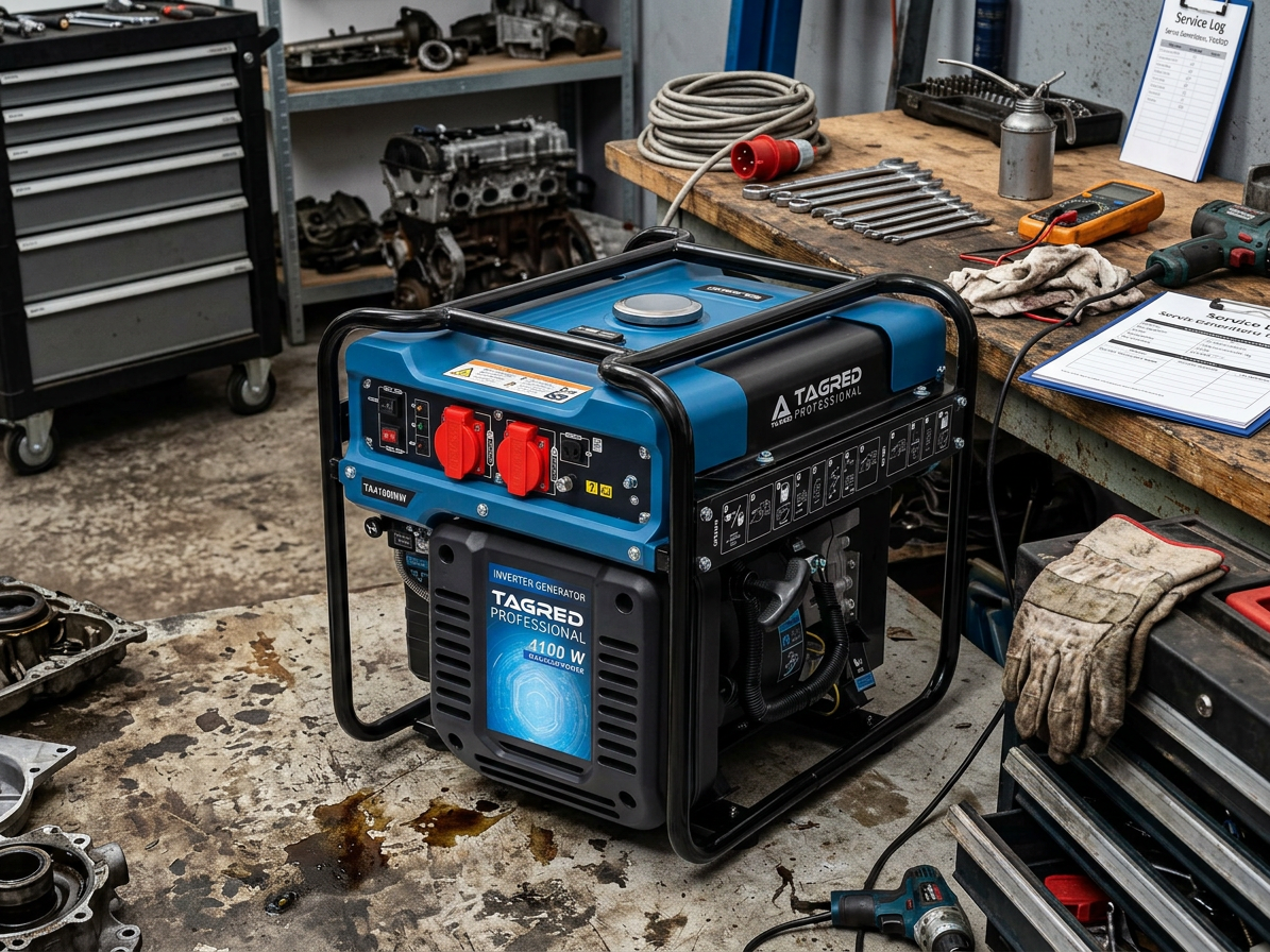 Invertorový generátor, elektrocentrála 3400W 230V TAGRED