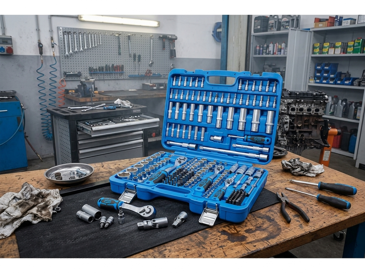 Gola sada 1/4", 3/8", 1/2", šestihranné hlavice Pro Torque, palcové, 192 ks - BGS 2245