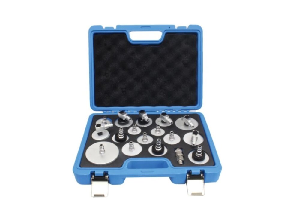 Profesionální elektrický přístroj na výměnu brzdové kapaliny + 17 adaptérů