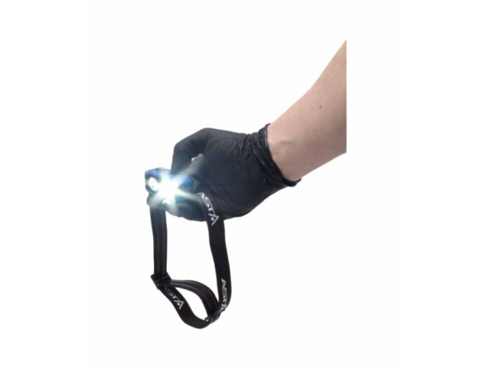 Čelová svítilna, COB LED, 480 lm, nabíjecí - ASTA