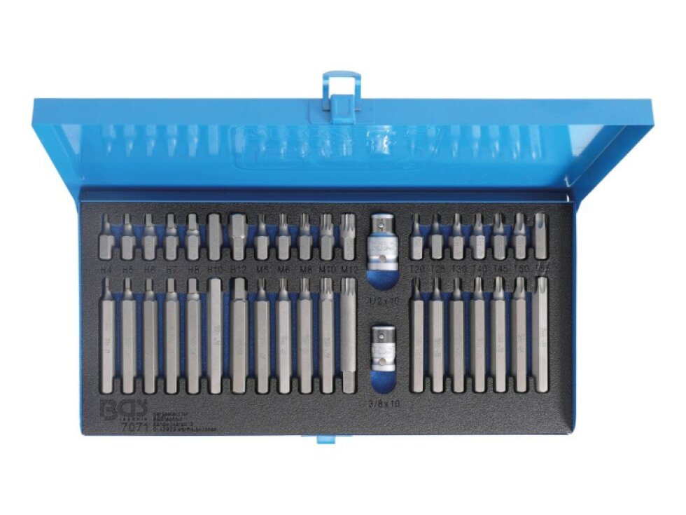 Sada bitů imbus, torx, spline 40ks - BGS 7071