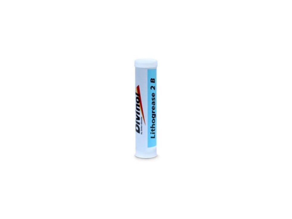 Mazací tuk - vazelína, v kartuši, 400g, Lithogrease 2B - Divinol