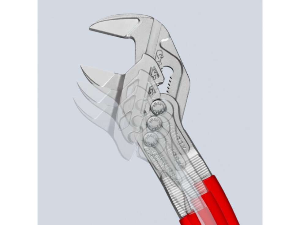 Klešťový stavitelný klíč, instalatérský, 250 mm - KNIPEX 86 03 250