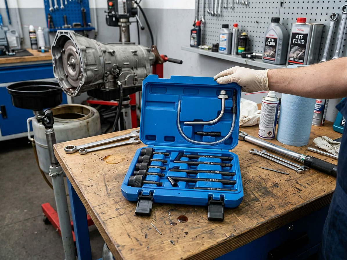 Adaptéry ATF pro plnění oleje do automatických převodovek, 13 ks,DSG,CVT - QUATROS QS60774