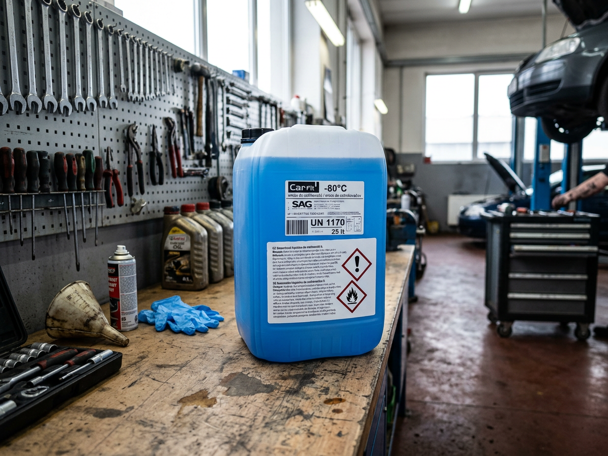 Nemrznoucí směs do ostřikovačů, zimní, -80 °C, 25 l - CARFIT