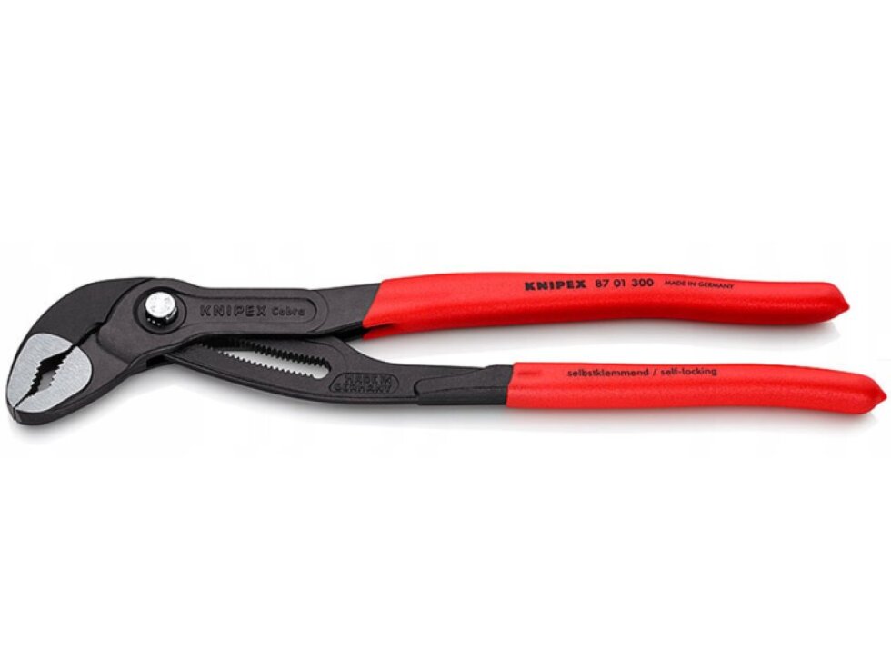 Instalatérské SIKO kleště, rozsah 70 mm, délka 300 mm - KNIPEX Cobra 87 01 300