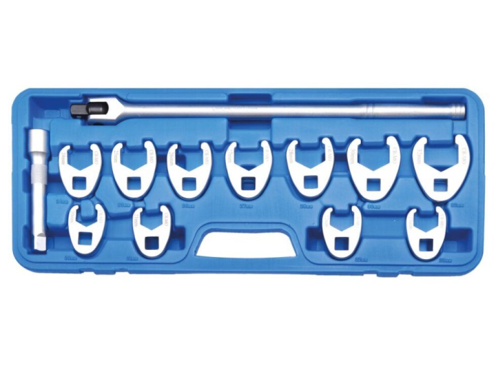 Klíče ploché otevřené 1/2", 13ks - BGS