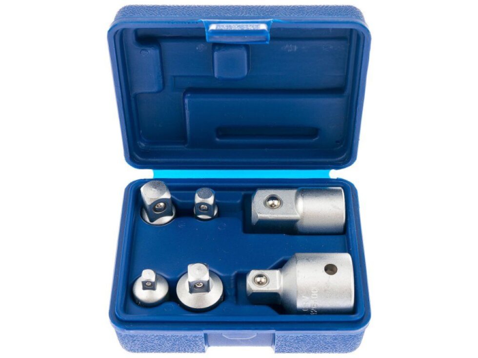 Redukce čtyřhrany 1/4", 3/8", 1/2", 3/4", různé adaptéry, sada 6 ks - ASTA