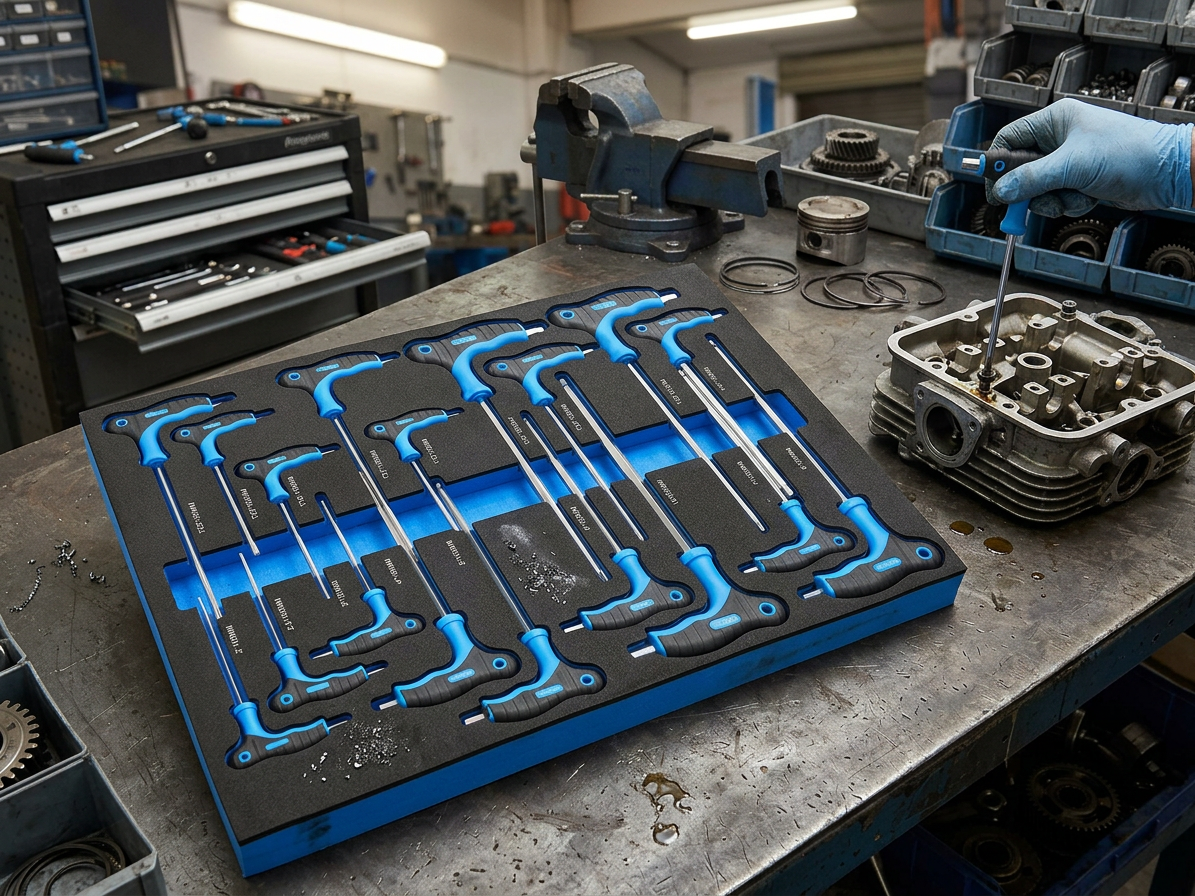 Modul - sada klíčů typu T, Torx, imbus s kuličkou, 13 ks