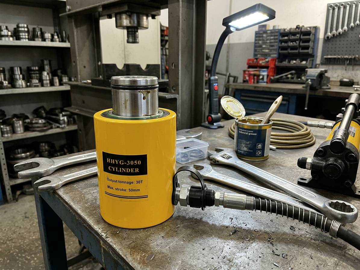 Hydraulický válec jednočinný univerzální, nosnost 30 tun - HHYG-3050