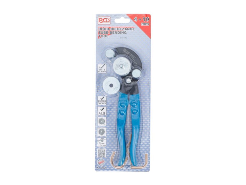 Ohýbačka brzdových trubek, průměr 4-10 mm - BGS 3061