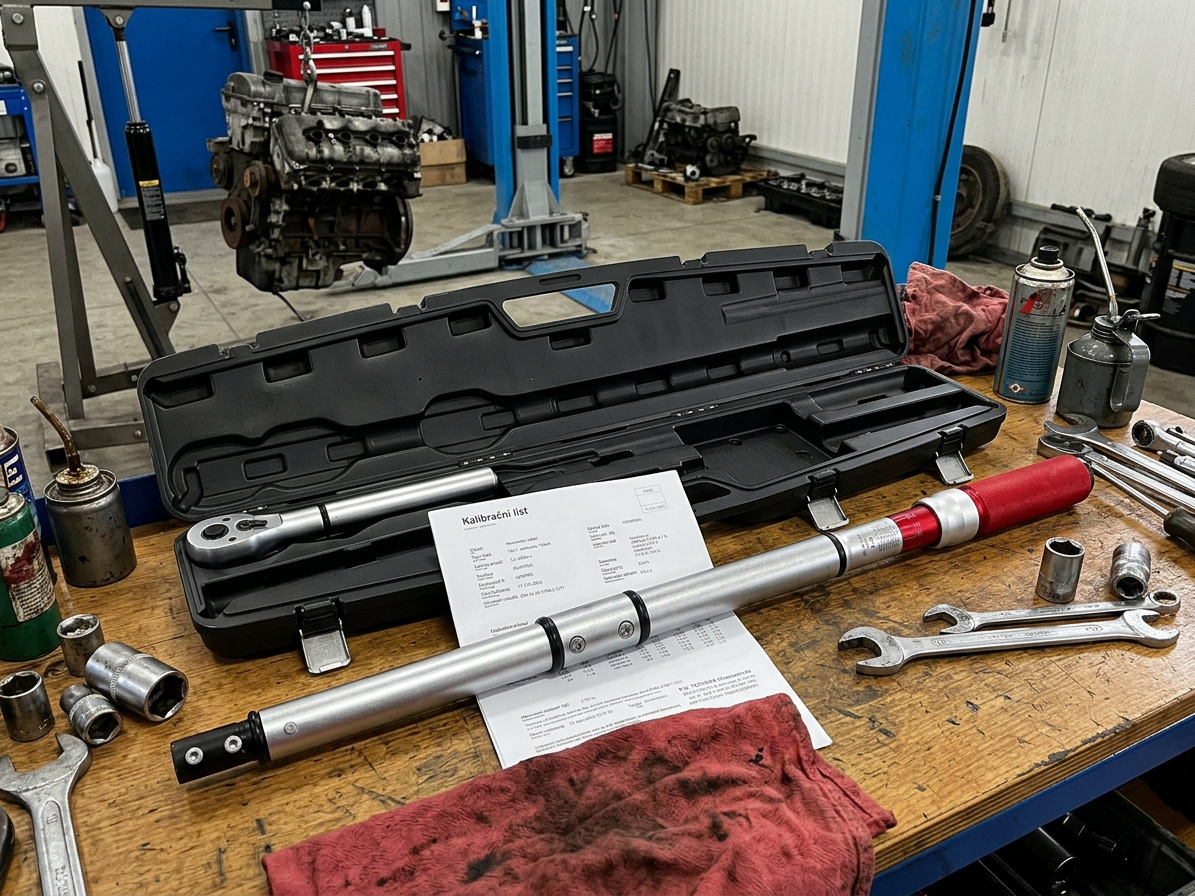 Momentový klíč 3/4" 200-800 Nm, zvýšená přesnost 3 %, s certifikátem - QUATROS QS59800