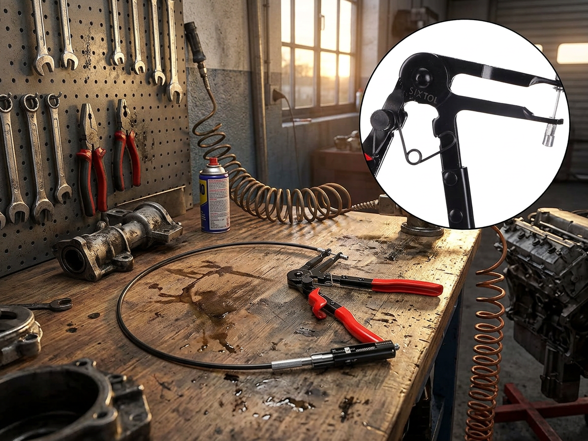Kleště na hadicové spony MECHANIC HOSE CLAMP 1 SIXTOL