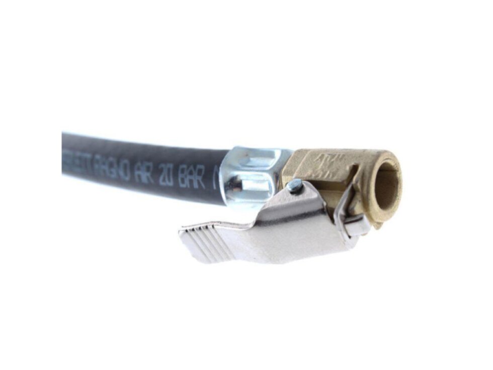 Pneuhustič s certifikátem 0-10 bar, manometr 63 mm, hadice 30 cm, cejchovaný - OMG73