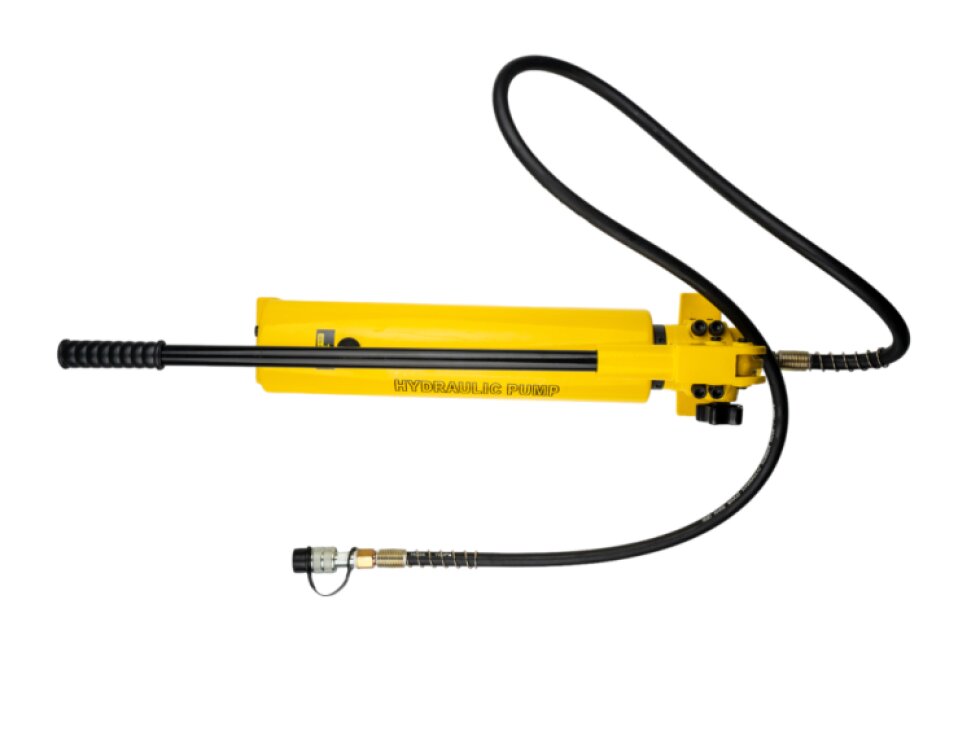 Ruční hydraulická pumpa dvourychlostní, tlak 20 bar, extra velký objem oleje - HHB-700A