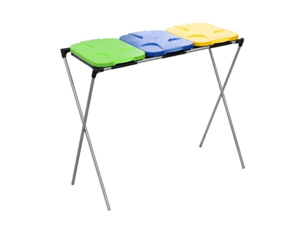 Stojan pro 3 pytle na tříděný odpad, 120 - 240 l