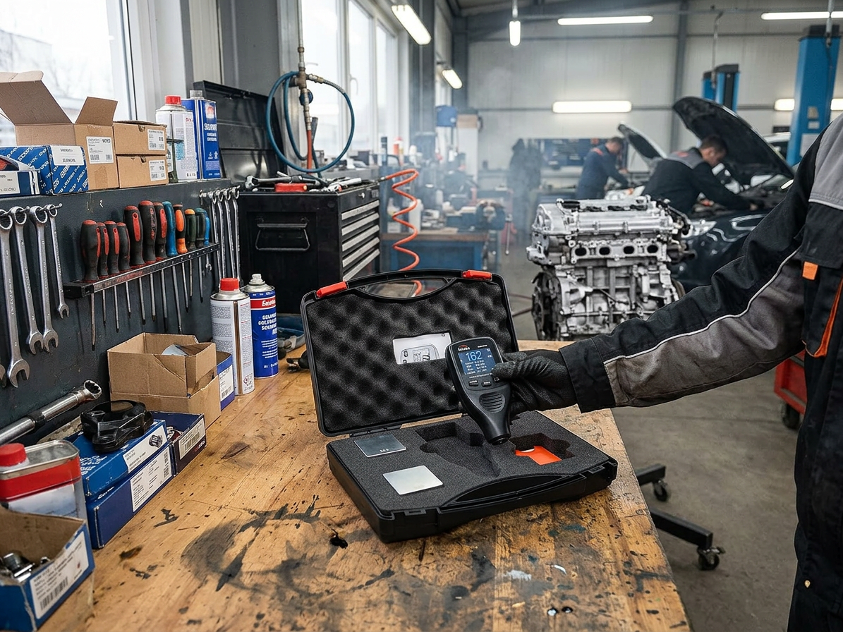 Přístroj pro měření tloušťky laku CM8806FN