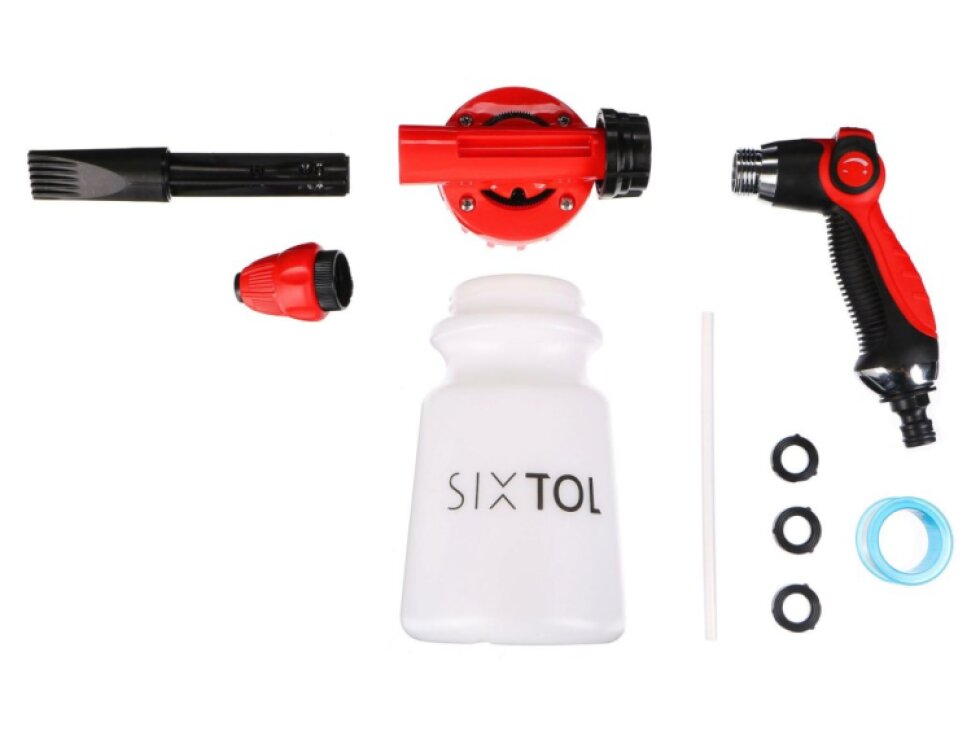 Mycí pistole s nádržkou na saponát pro mytí auta CAR DETAILING SPRAY 1 - SIXTOL