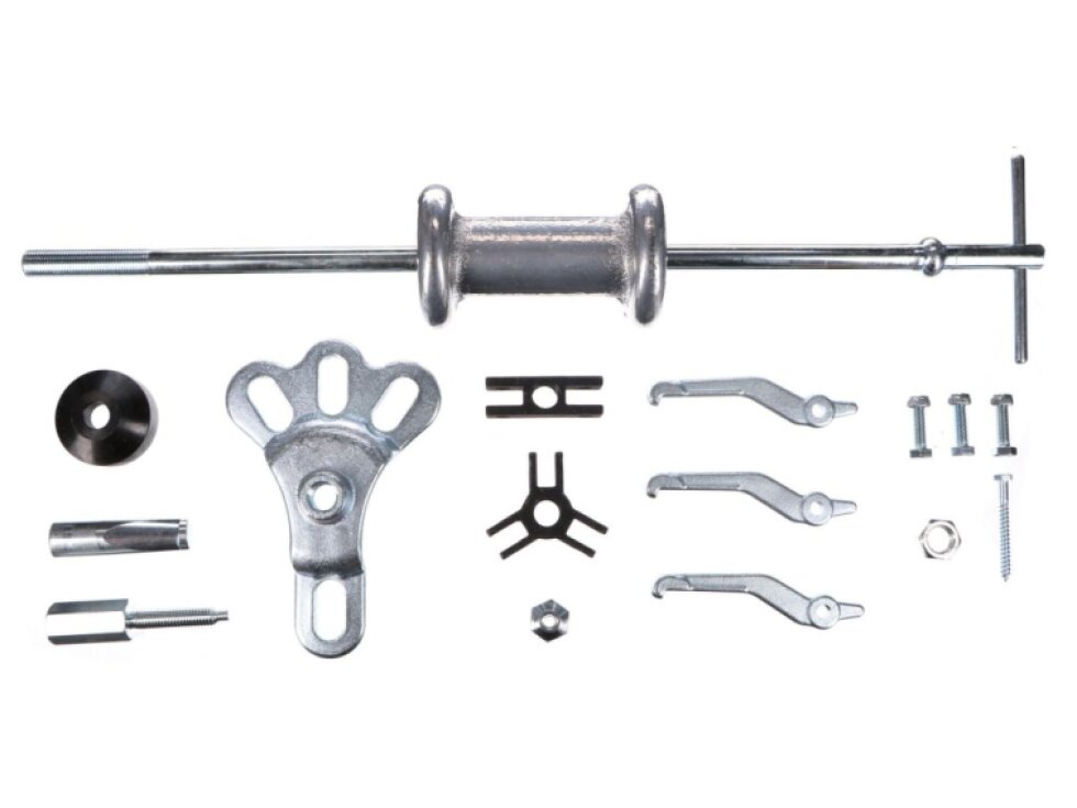 Univerzální sada stahováků s rázovým kluzkým kladivem MECHANIC PULLER SET 16 SIXTOL
