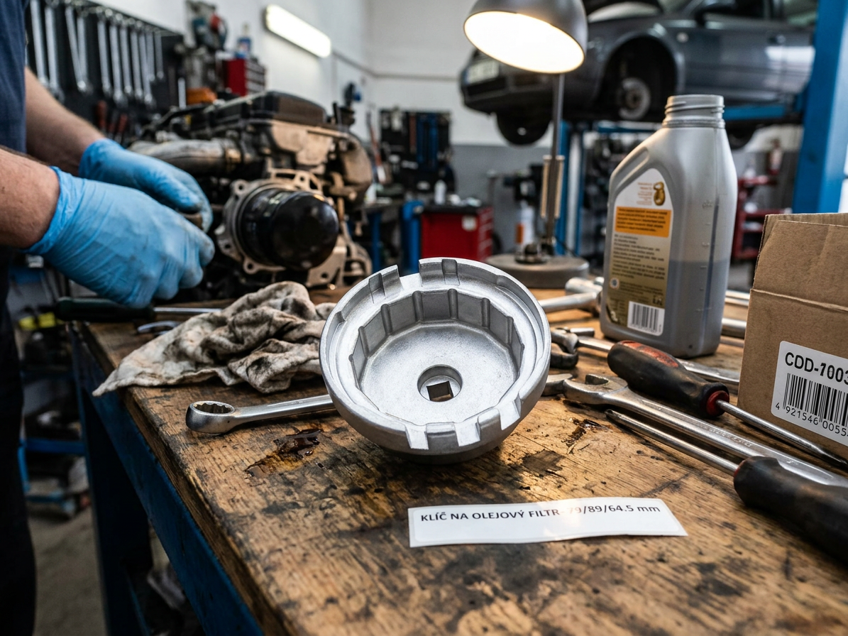 Klíč na olejové filtry 64,5 mm, 14hranný, TOYOTA a LEXUS - SATRA